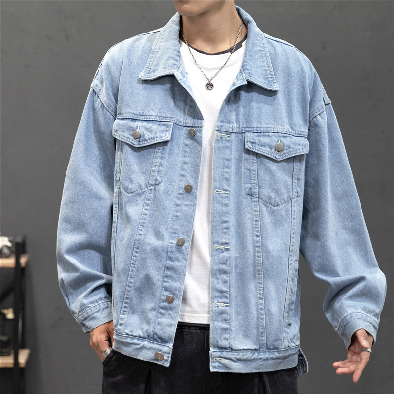 Mens Fashion Denim Jacket - Nieuwe Denim Jasje Mannen Vintage Jean