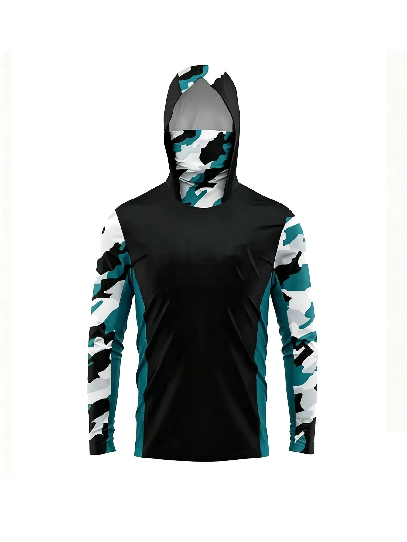 Military Shirt Men - Outdoor Heren Vissershirt met Capuchon Bescherming