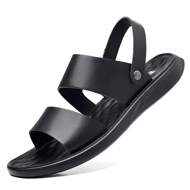 Men'S Fashion Houses - Heren lederen sandalen Outdoor Indoor House