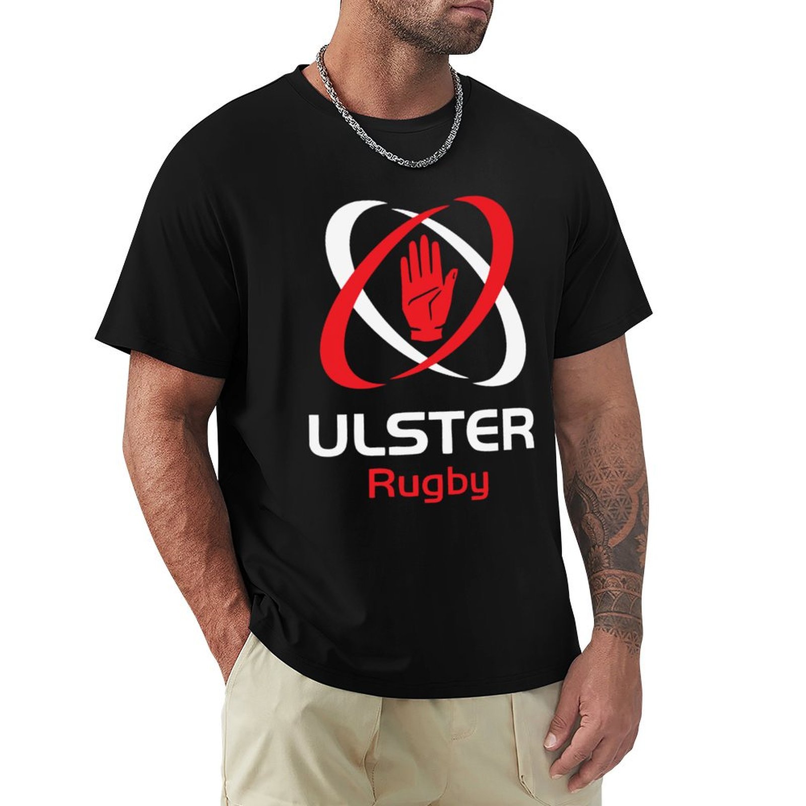 Mens Fashion Rugby Shirts - IRFU - Iconisch Ulster Rugby Design