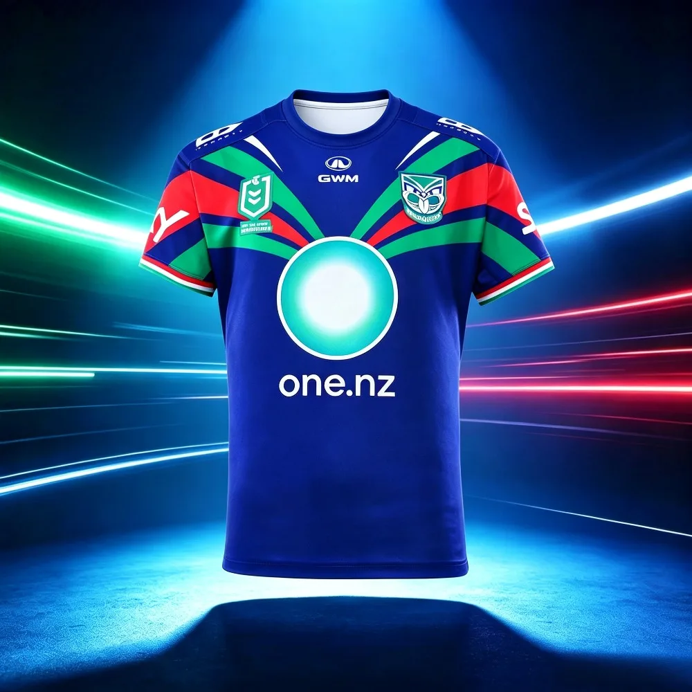 Mens Fashion Rugby Shirts - 2026 Nieuw Nieuw-Zeeland Warriors One NZ