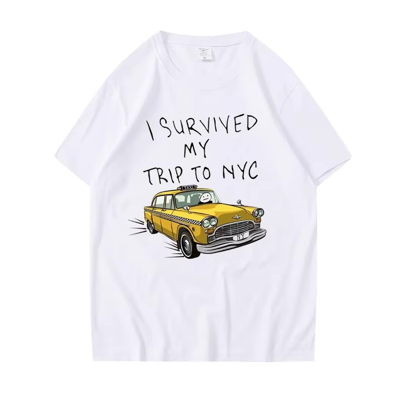 Men'S Fashion Nyc - Grappige T-shirt mannen vrouwen Ik overleefde