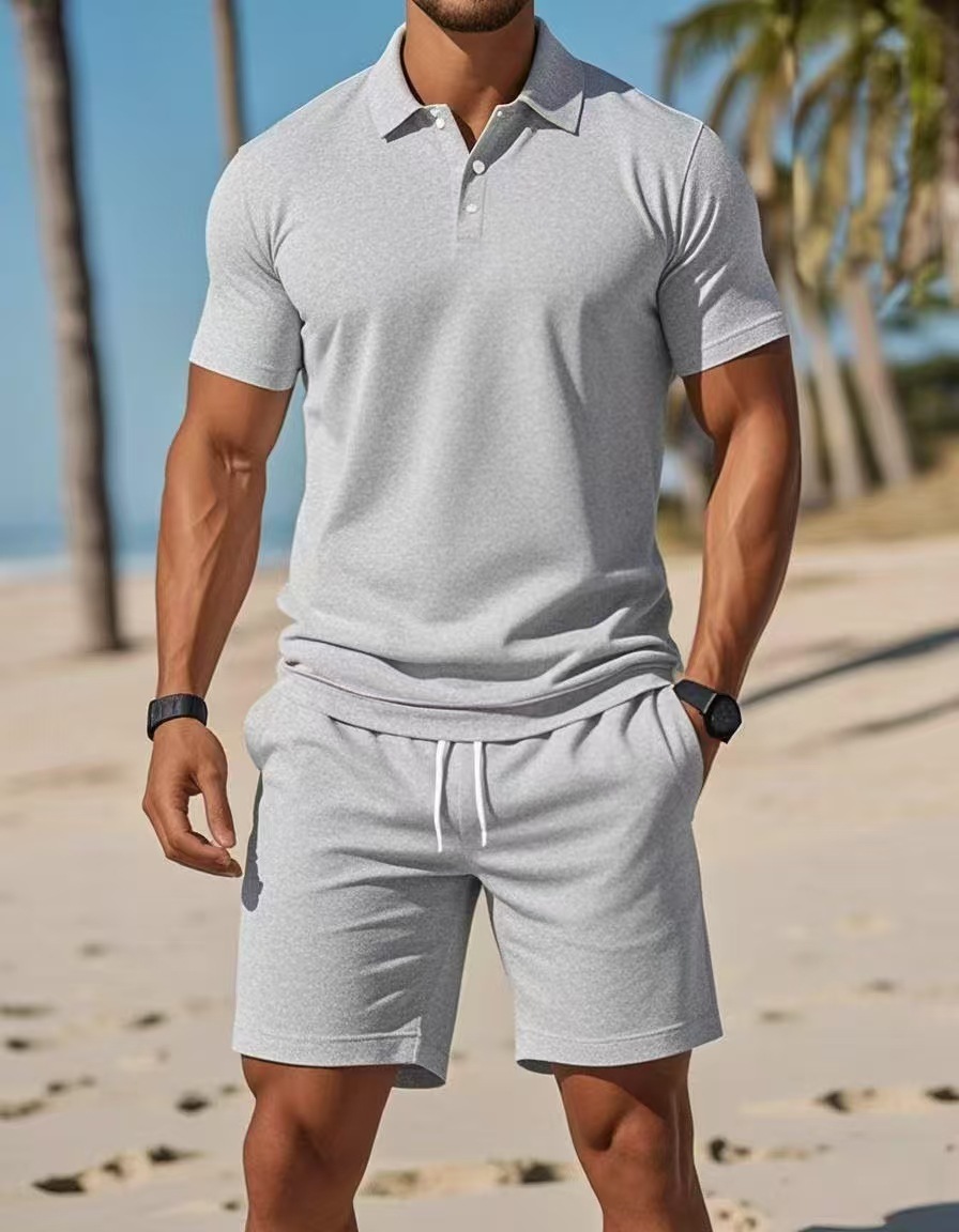 Polo Shirt Slim - 2026 Heren Zomer Polo Shirt Set,