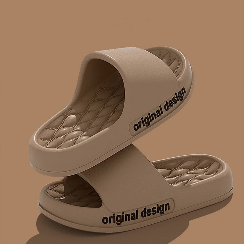 Men'S Fashion Houses - Glimlach Pop Mannen Slippers Huis Douche