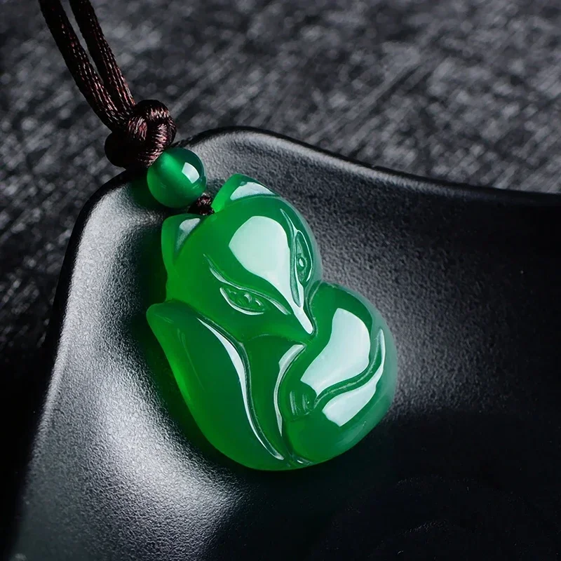 Men'S Fashion - Jade Vos Ketting Hanger Natuurlijke Groene