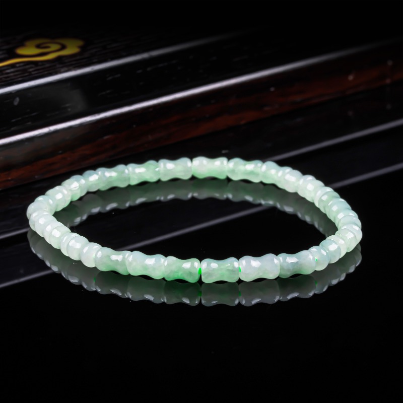Men'S Fashion - Nieuwe Echte Natuurlijke Jade Bamboe Armband