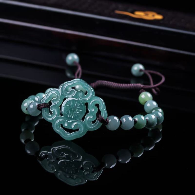 Men'S Fashion - Natuurlijke Jadeiet A-kwaliteit Armband Origineel Ontwerp