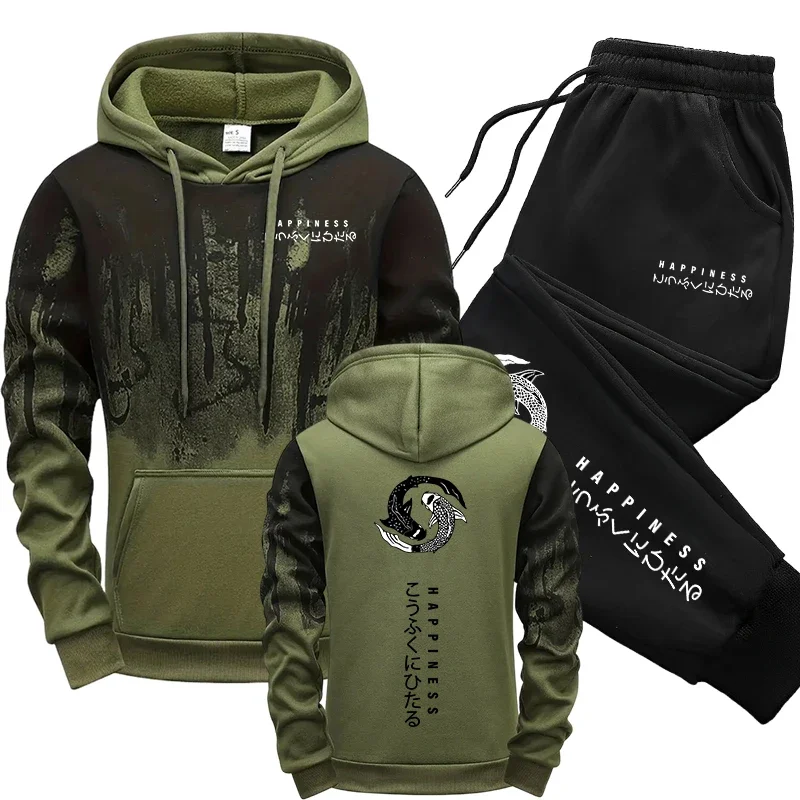 Men'S Fashion Formal - Japanse mode heren trainingspak hoodies joggingbroek