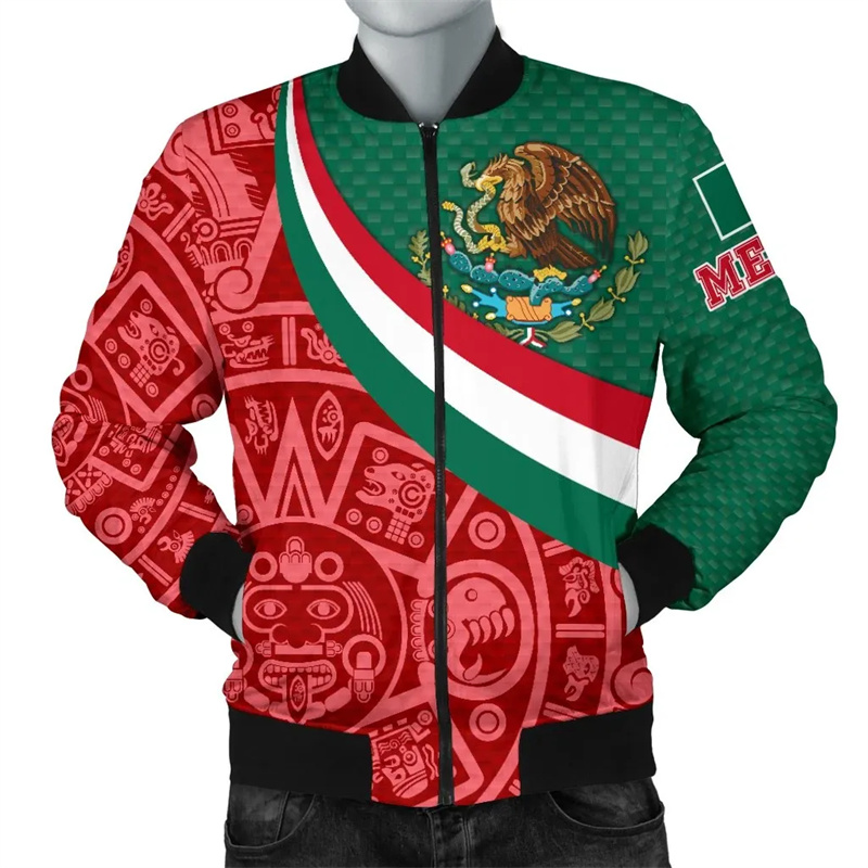 Mens Fashion Mexico - Harajuku 3d Print Mexico Skull Aztec