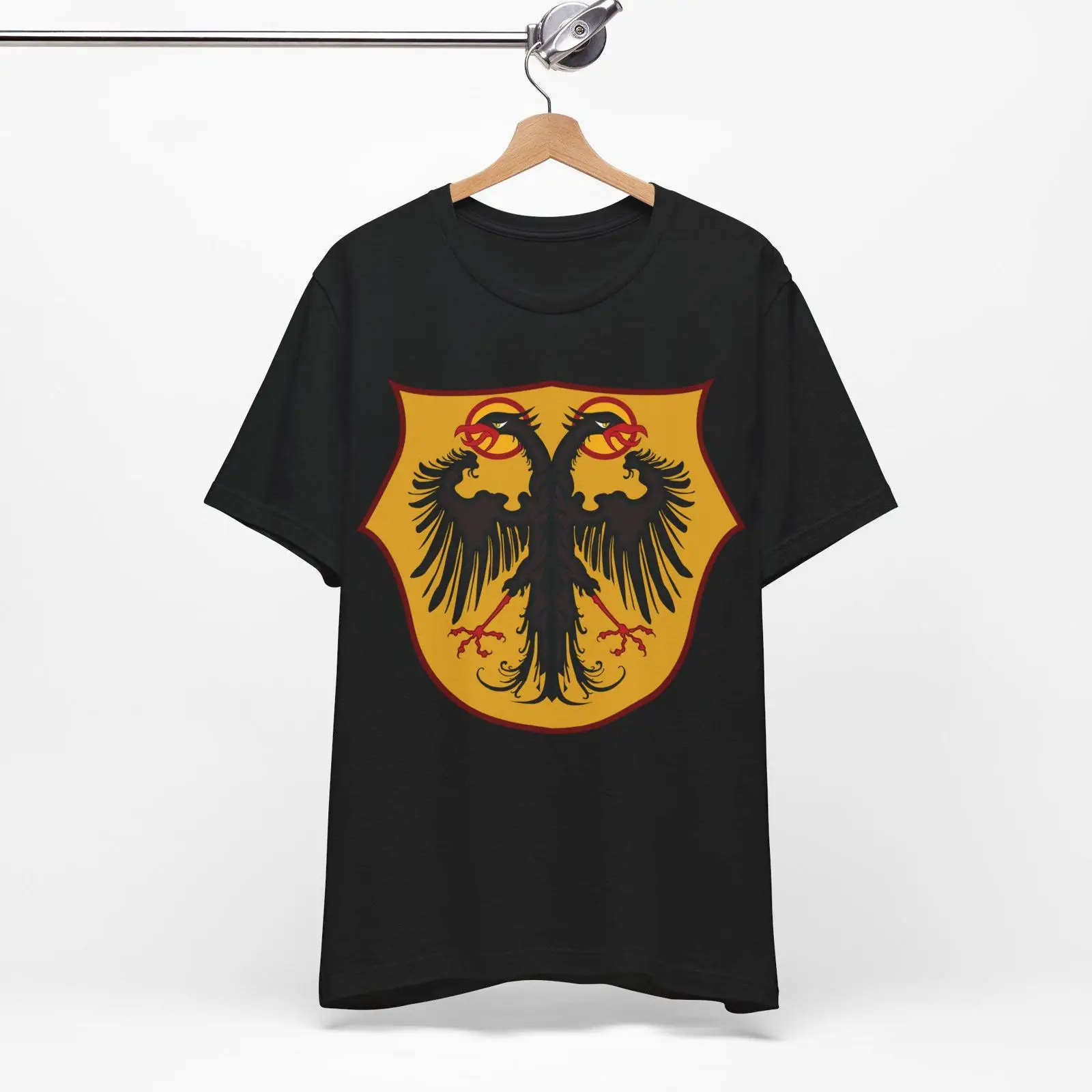 Men'S Fashion History - Heilige Roomse Rijk T-shirt Dubbelkoppige adelaar