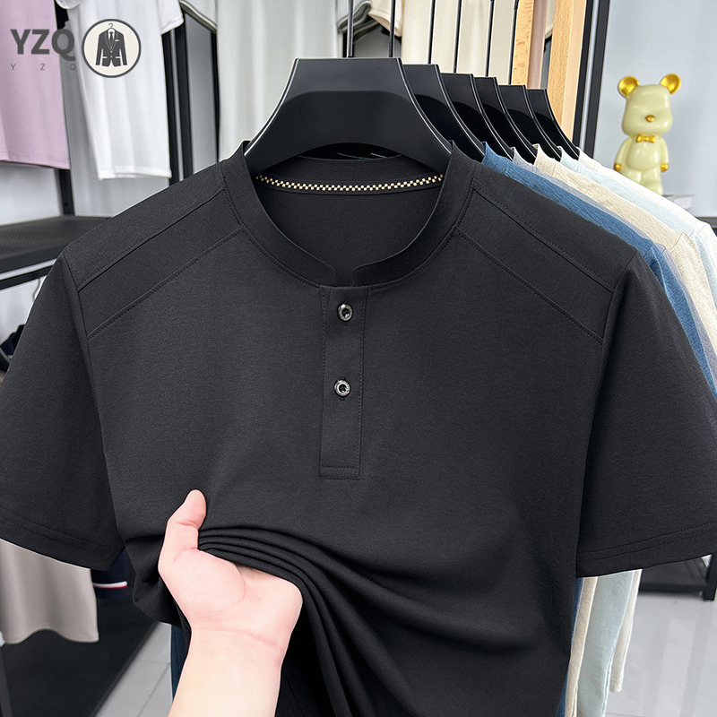 2026 Mode Heren Henley Neck T- - Mens Fashion Wear recensie en prijs