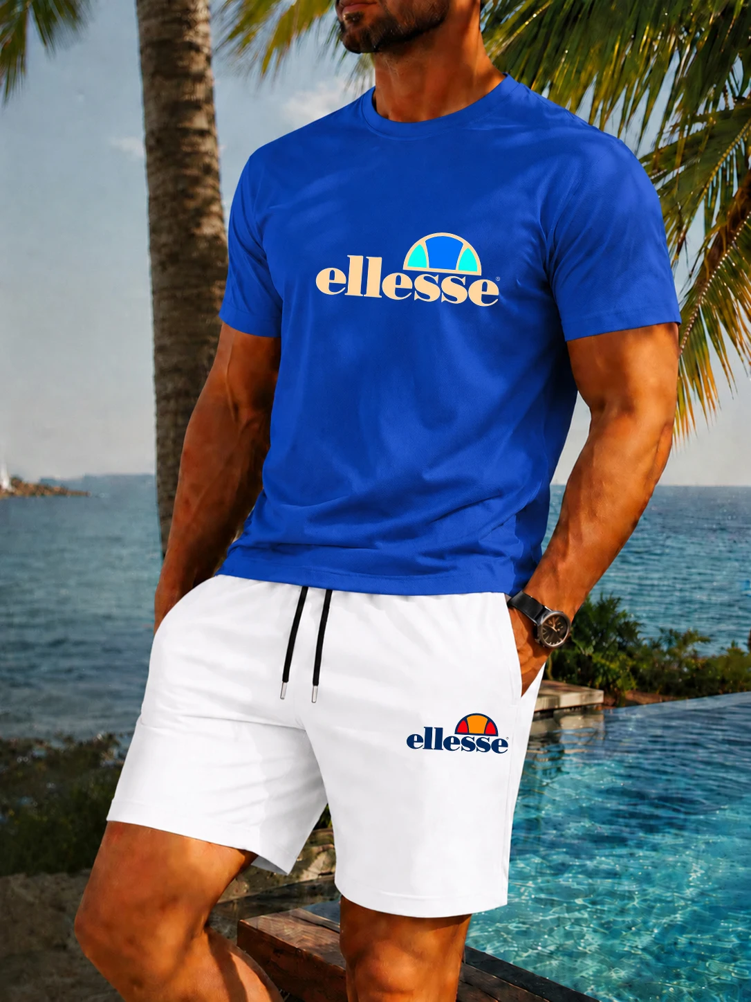 Nieuw zomerse casual en modieu - Mens Fashion Wear recensie en prijs