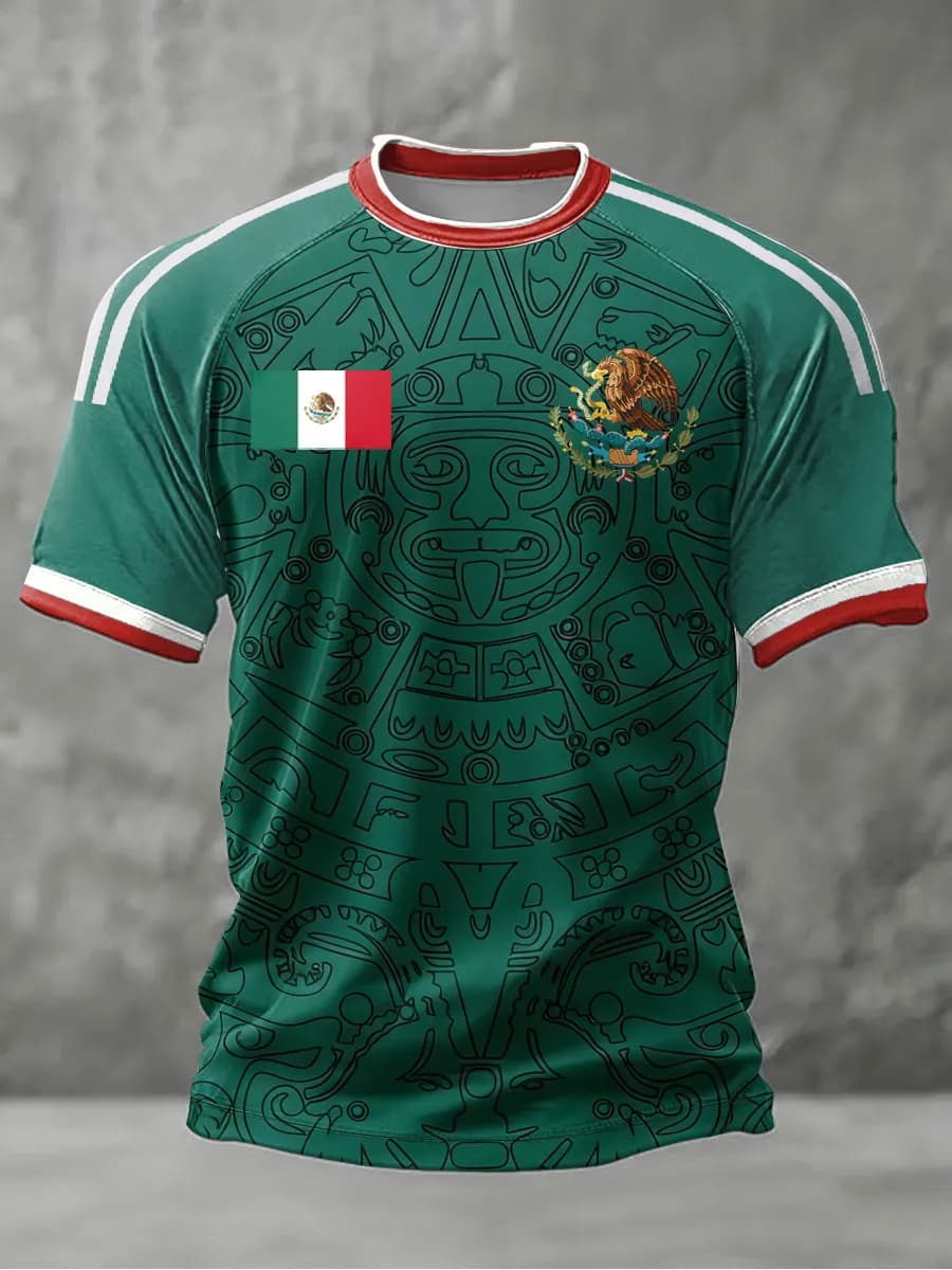 2026 Heren Mexico 3D Print Voe - Mens Fashion Mexico recensie en prijs