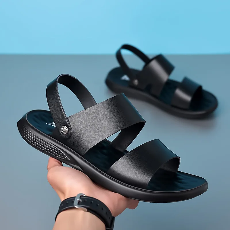 Heren lederen sandalen Outdoor - Men'S Fashion Houses recensie en prijs