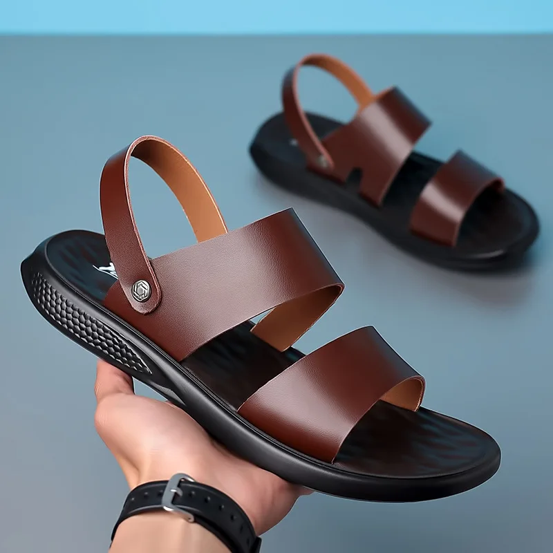 Heren lederen sandalen Outdoor - Men'S Fashion Houses recensie en prijs