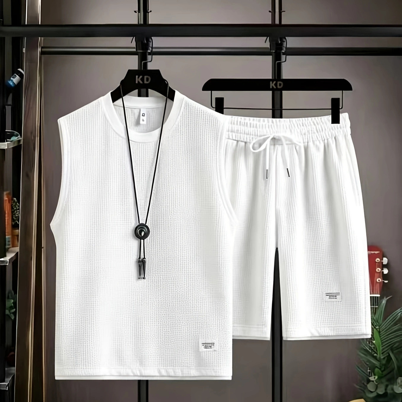 Zomer heren vest sets hoge kwa - Mens Fashion Summer recensie en prijs