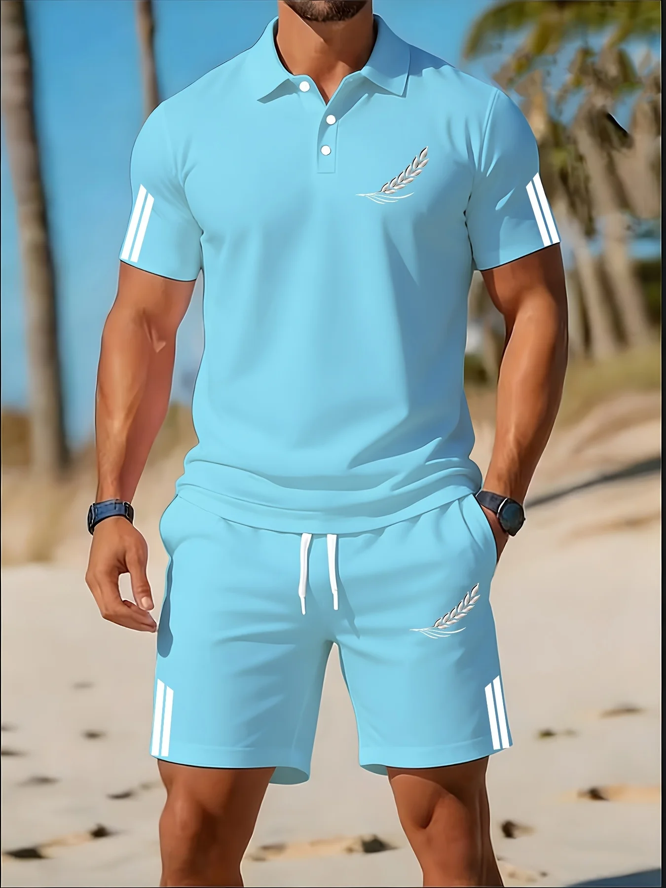 Nieuwe zomer polo shirt set vo - Polo Shirt Slim recensie en prijs