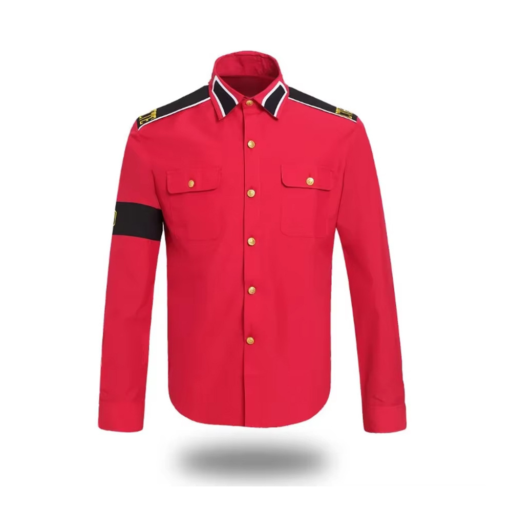 Michael Jackson Anti-War Milit - Military Shirt Men recensie en prijs