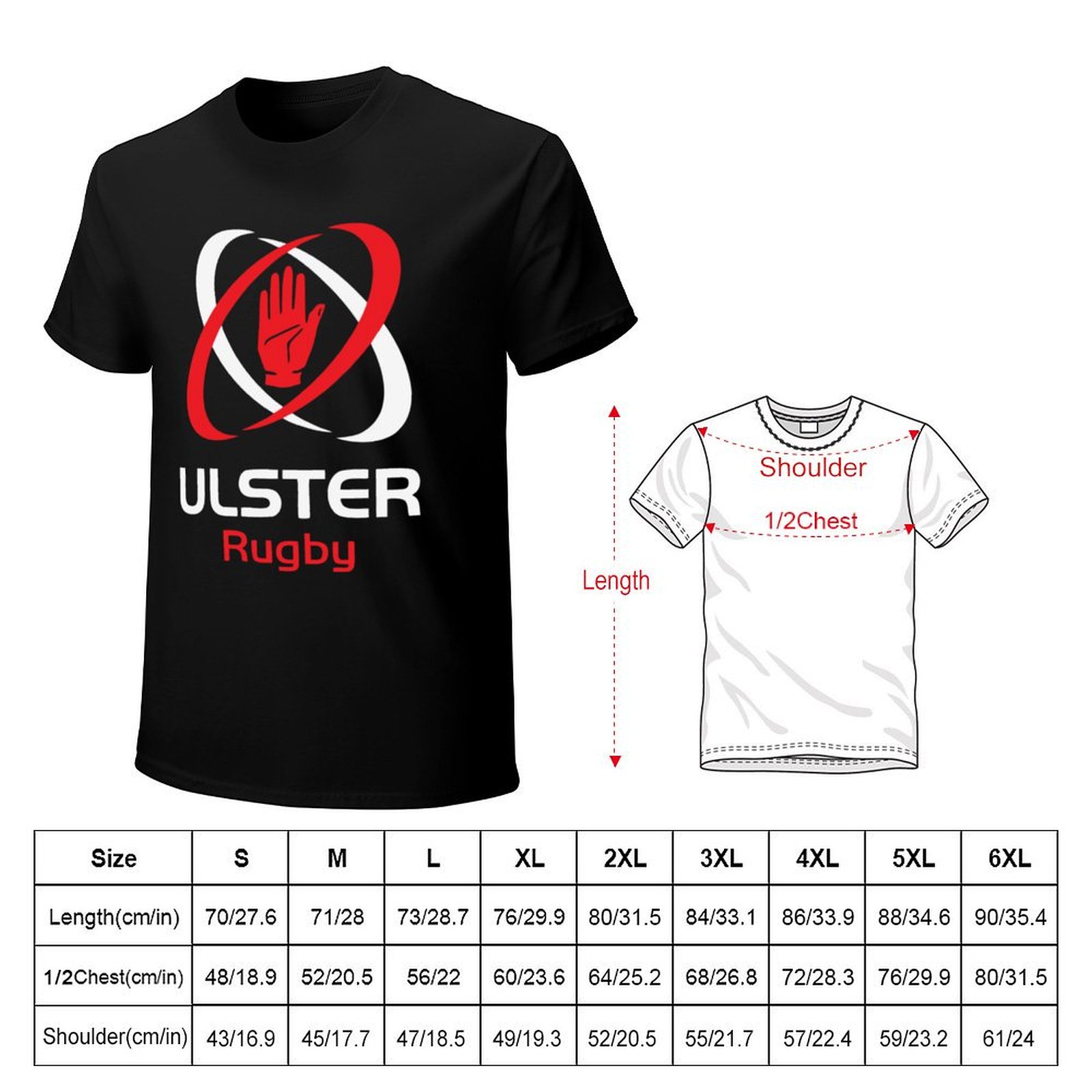 IRFU - Iconisch Ulster Rugby D - Mens Fashion Rugby Shirts recensie en prijs
