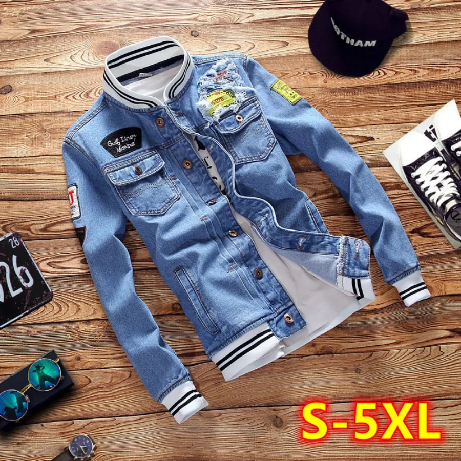 Nieuwe 2026 Heren Denim Jassen - Mens Fashion Denim Jacket recensie en prijs