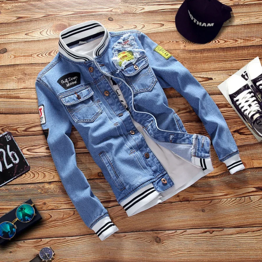 Nieuwe 2026 Heren Denim Jassen - Mens Fashion Denim Jacket recensie en prijs