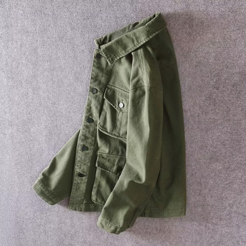 Lente en herfst nieuwe herenmo - Mens Fashion Denim Jacket recensie en prijs