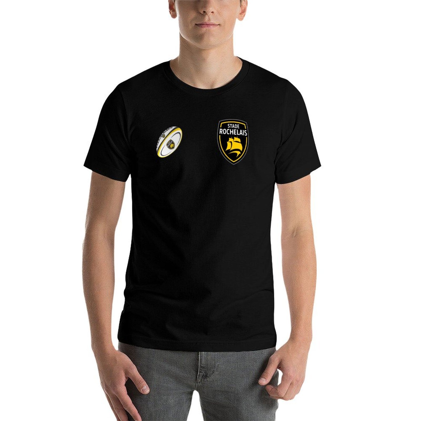 Stade Rochelais Rugby design T - Mens Fashion Rugby Shirts recensie en prijs