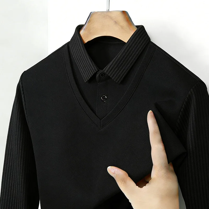 Heren nep tweedelig overhemdkr - Mens Fashion Wear recensie en prijs