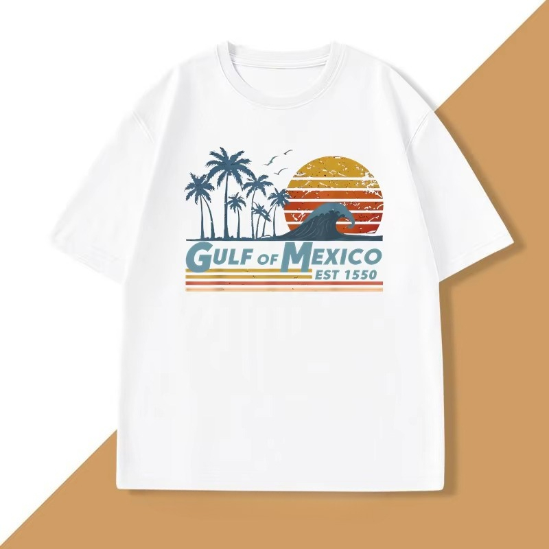 Golf of Mexico T-shirt Heren D - Mens Fashion Mexico recensie en prijs