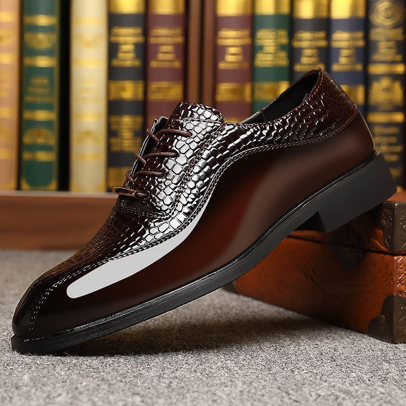 Heren glanzende lakleren schoe - Men'S Fashion Formal recensie en prijs