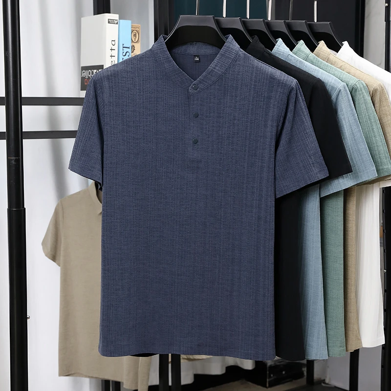 Heren overhemden met mandarijn - Linen Shirt Summer recensie en prijs