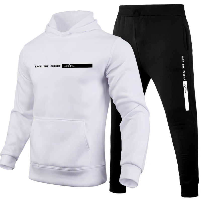 Heren trainingspak met print,  - Men'S Fashion Hoodies recensie en prijs