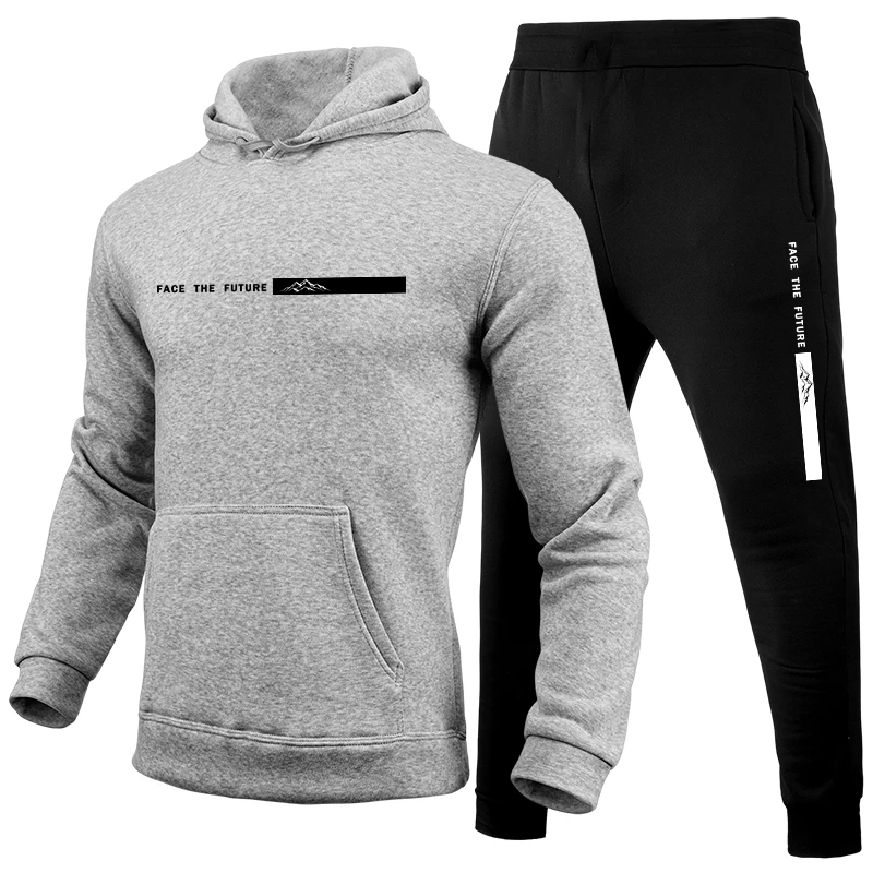Heren trainingspak met print,  - Men'S Fashion Hoodies recensie en prijs