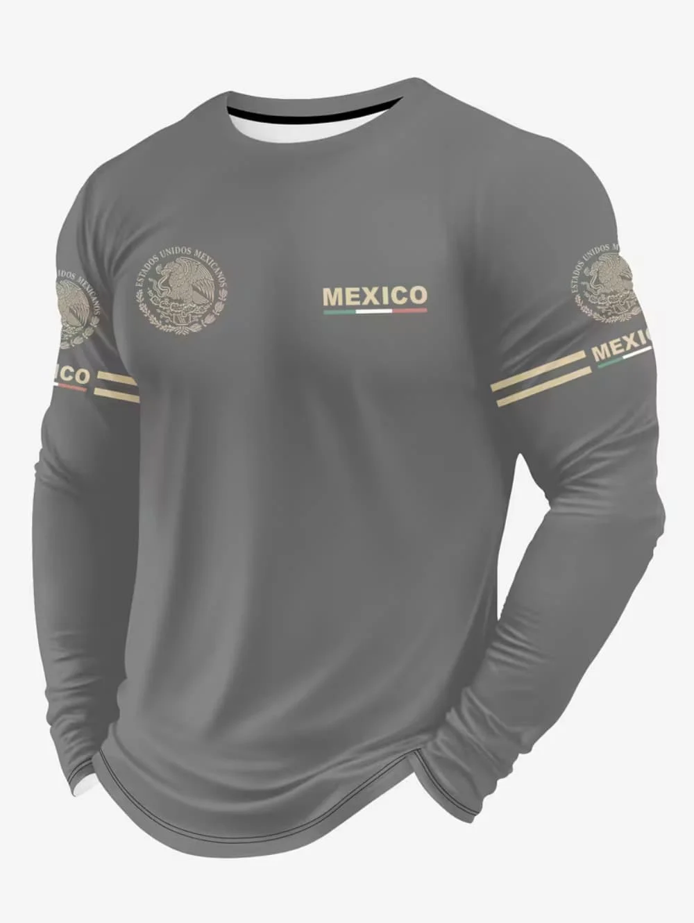 Heren T-shirt met Mexicaanse a - Mens Fashion Wear recensie en prijs