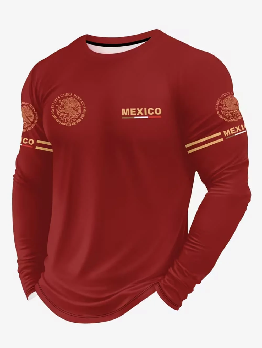 Heren T-shirt met Mexicaanse a - Mens Fashion Wear recensie en prijs