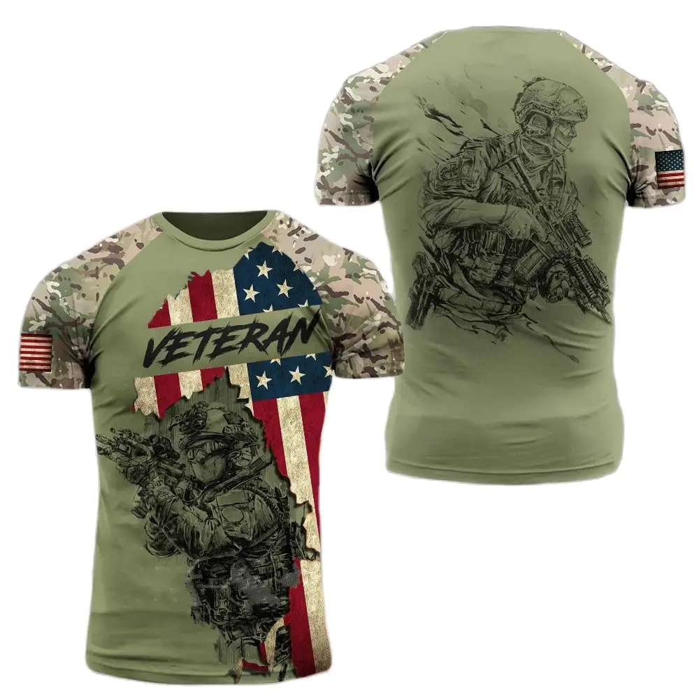 Zomer Nieuw Militair Bedrukt H - Military Shirt Men recensie en prijs