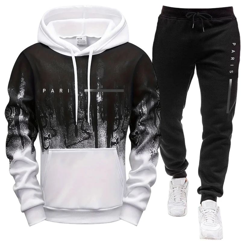 Herenset/Hoodie/Broek Paris Ni - Men'S Fashion Hoodies recensie en prijs