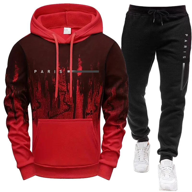 Herenset/Hoodie/Broek Paris Ni - Men'S Fashion Hoodies recensie en prijs