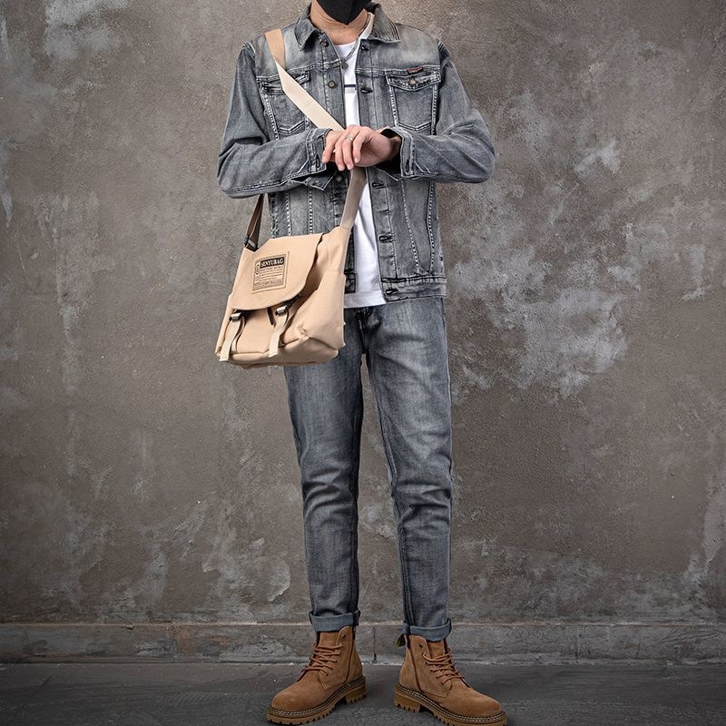 2026 Modieus Casual Heren Deni - Mens Fashion Denim Jacket recensie en prijs