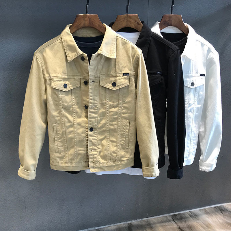 Lente Herfst Heren Denim Jas S - Mens Fashion Denim Jacket recensie en prijs