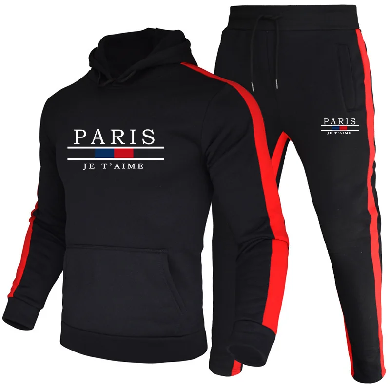 Heren trainingspak met print,  - Men'S Fashion Hoodies recensie en prijs