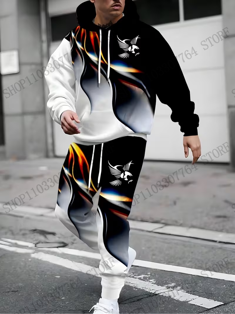 Herfst Winter Hoodie Broek Set - Men'S Fashion Hoodies recensie en prijs