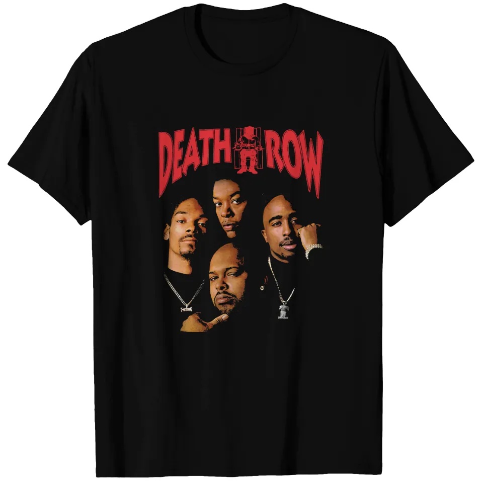 Zwart bedrukt T-shirt Death Ro - Mens Fashion Magazines recensie en prijs