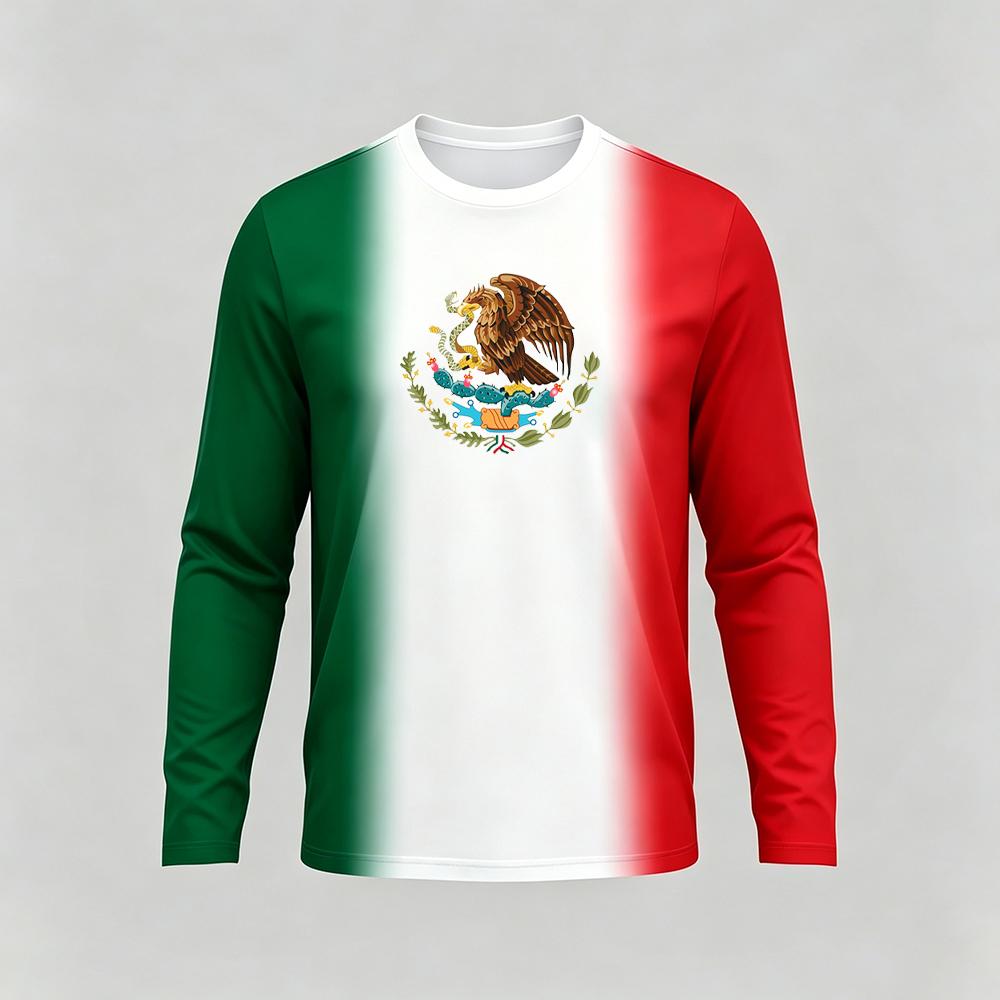 Mexico-thema bedrukt T-shirt m - Mens Fashion Mexico recensie en prijs