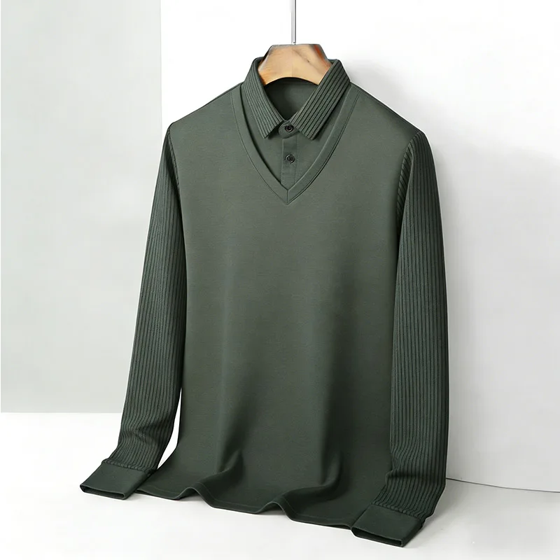 Heren nep tweedelige overhemdk - Mens Fashion Wear recensie en prijs