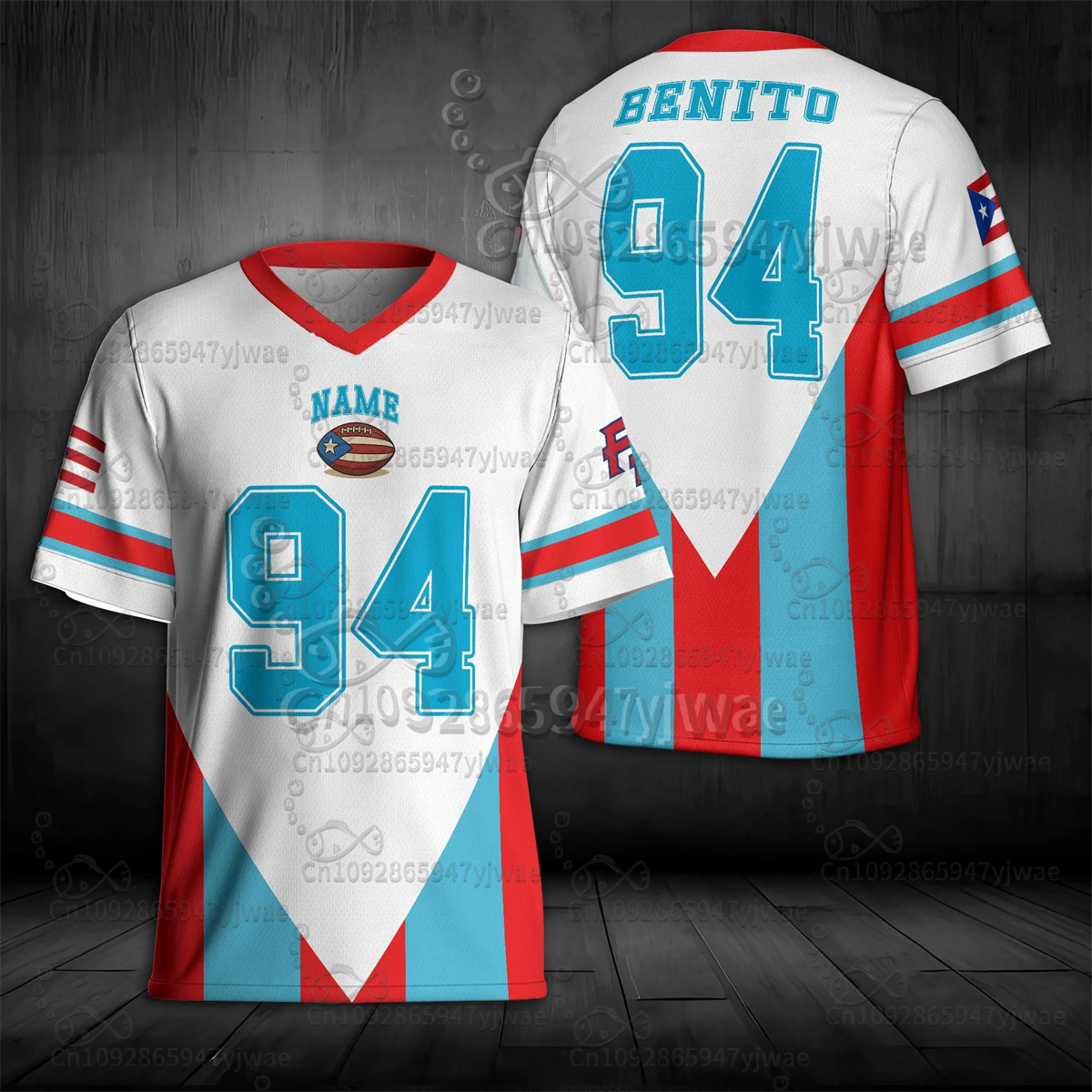 Team Benito 94 Benito Bowl Rug - Mens Fashion Rugby Shirts recensie en prijs